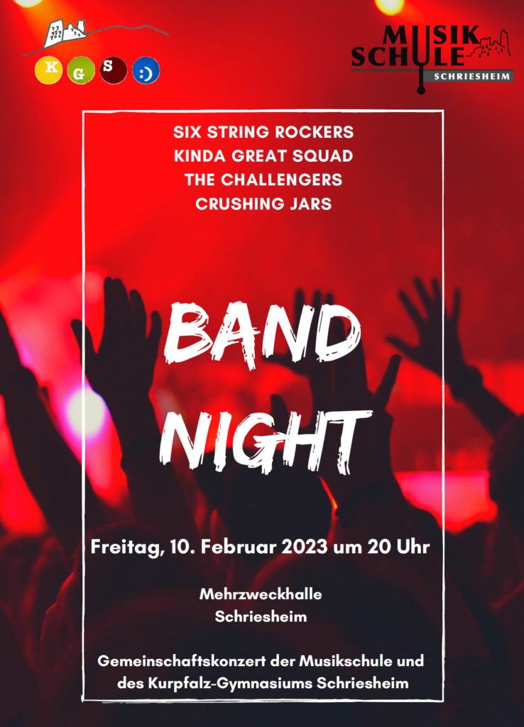 Band Night der KGS Schülerbands am 10.02.2023